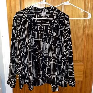 geometric blouse